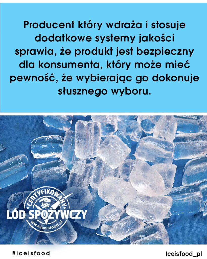 ice is food certyfikowany lód spożywczy